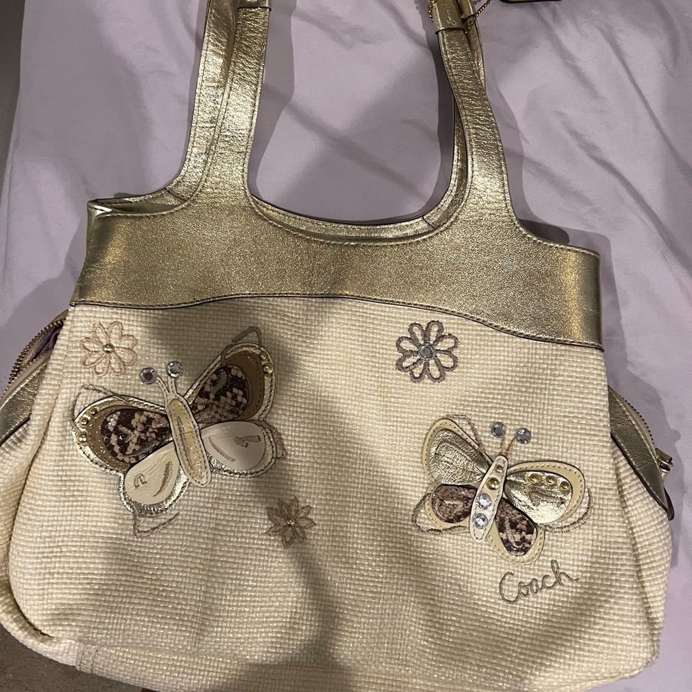 Unique Coach handbag